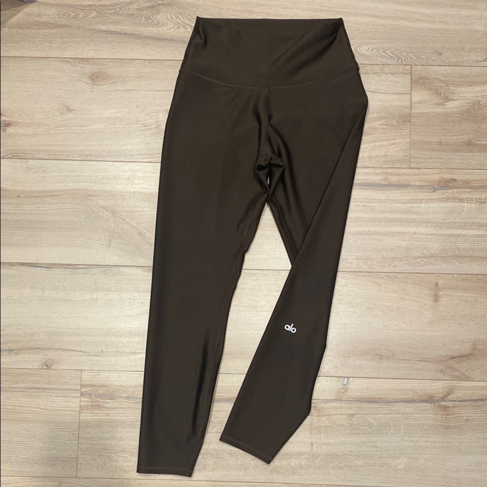 Alo Yoga  7/8 airlift high waist Bronze/brown  Leggings-M